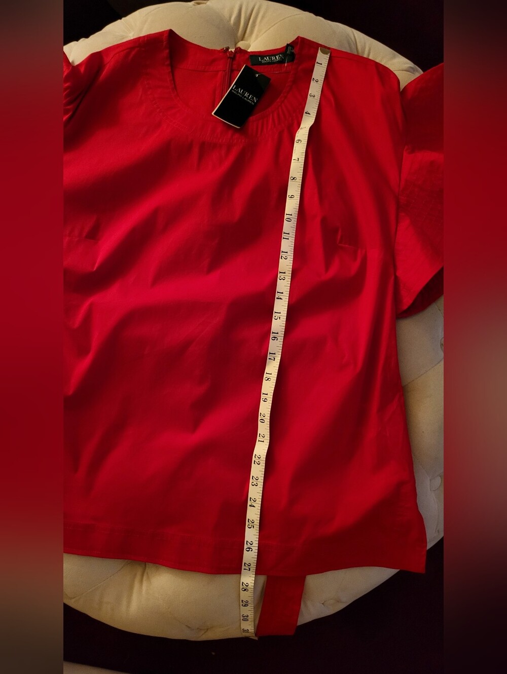 Ralph lauren top red size L NWT - Picture 4 of 10